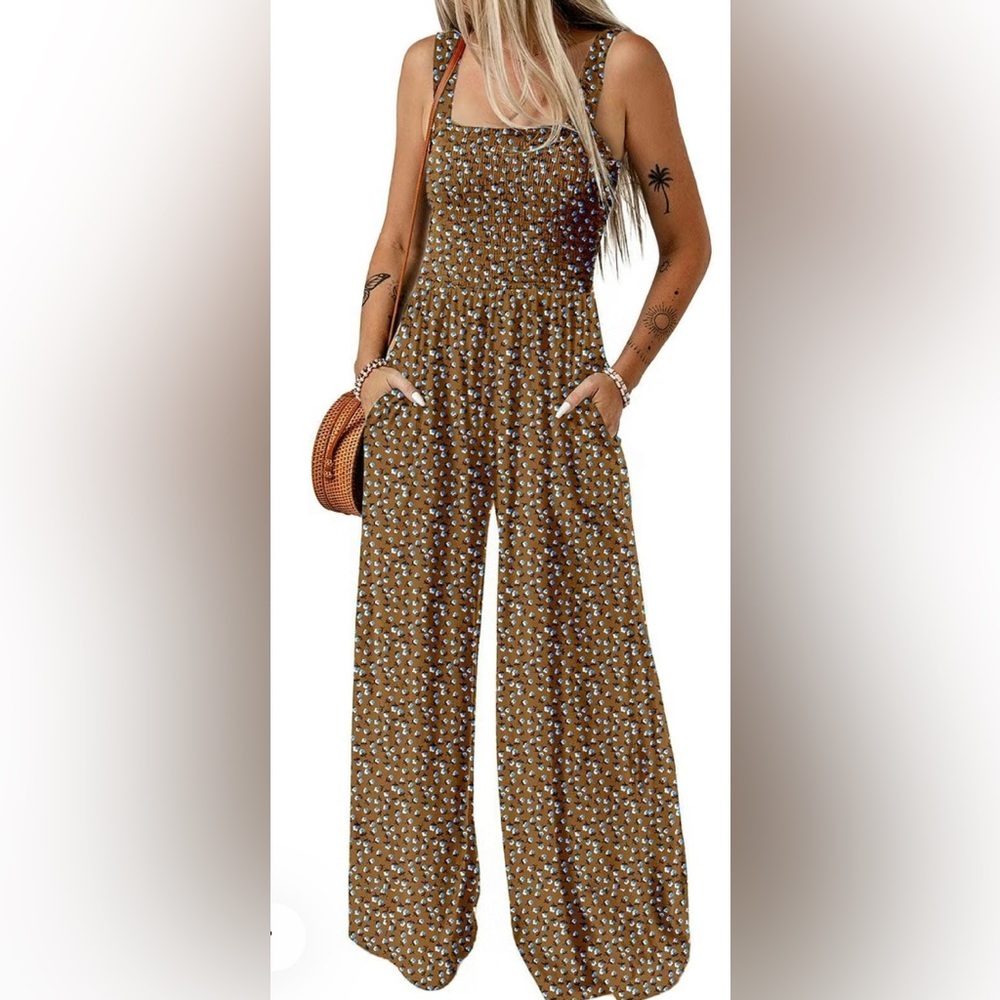Wide leg Jumpsuit size L